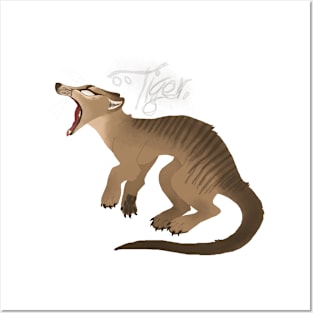 Thylacine/Tiger Posters and Art